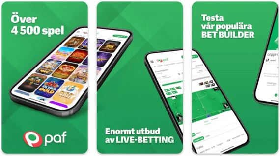 Aplicaci&oacute;n M&oacute;vil de Paf Casino